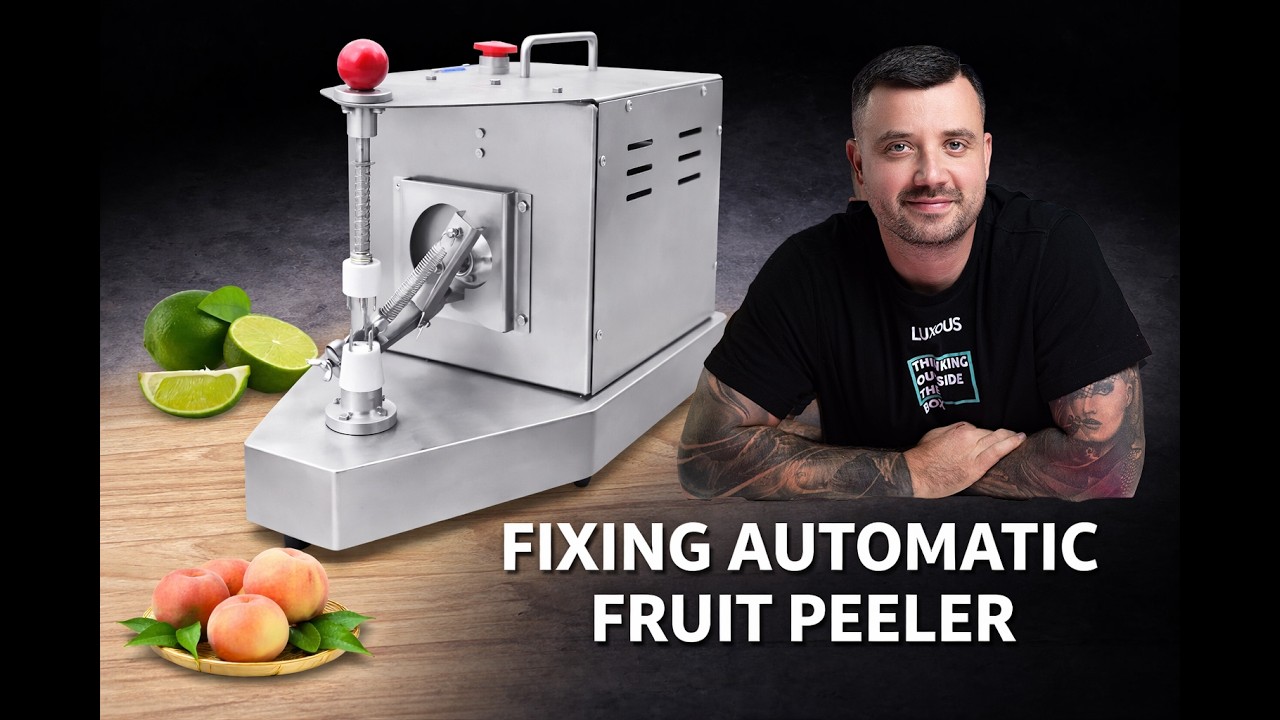 🔧 FIXING AUTOMATION FRUIT PEELER | Can This Machine Be Repaired?