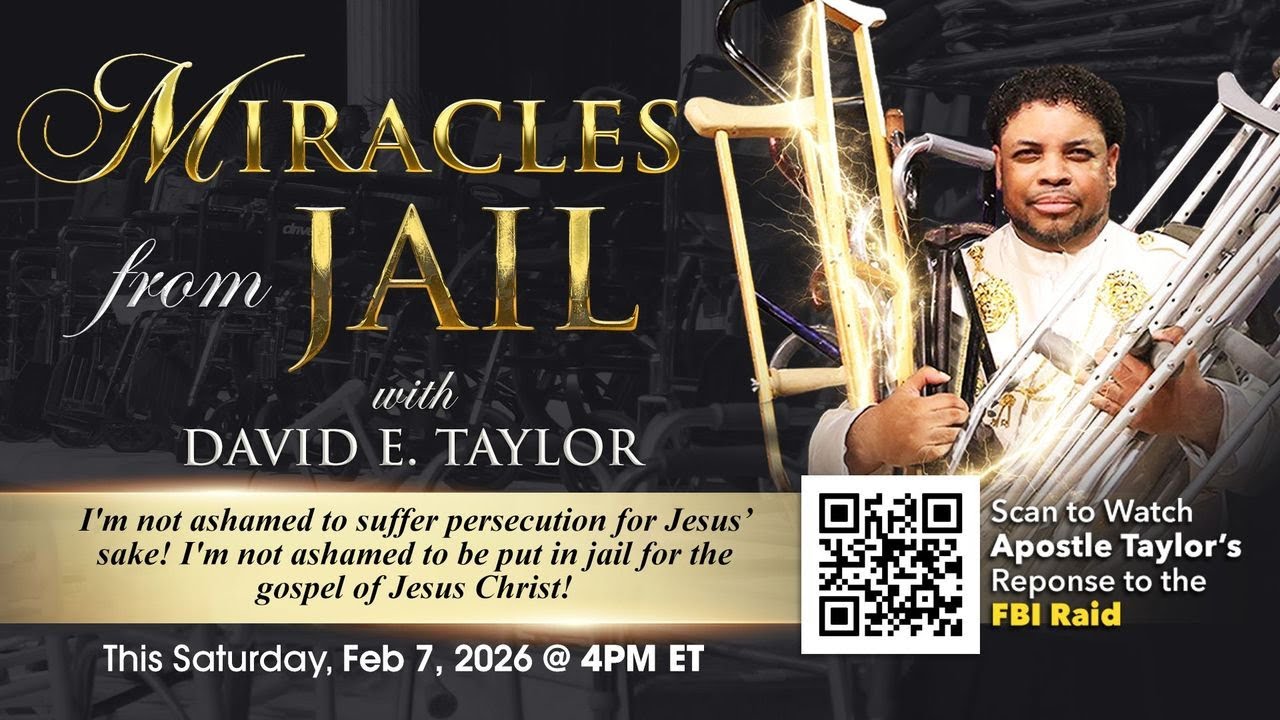 Miracles from Jail LIVE with David E. Taylor