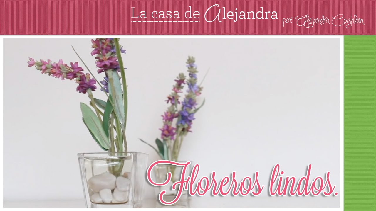 Arreglos con Flores de Seda  DIY - Alejandra Coghlan