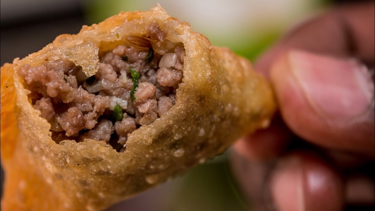 Как приготовить мясные самосы