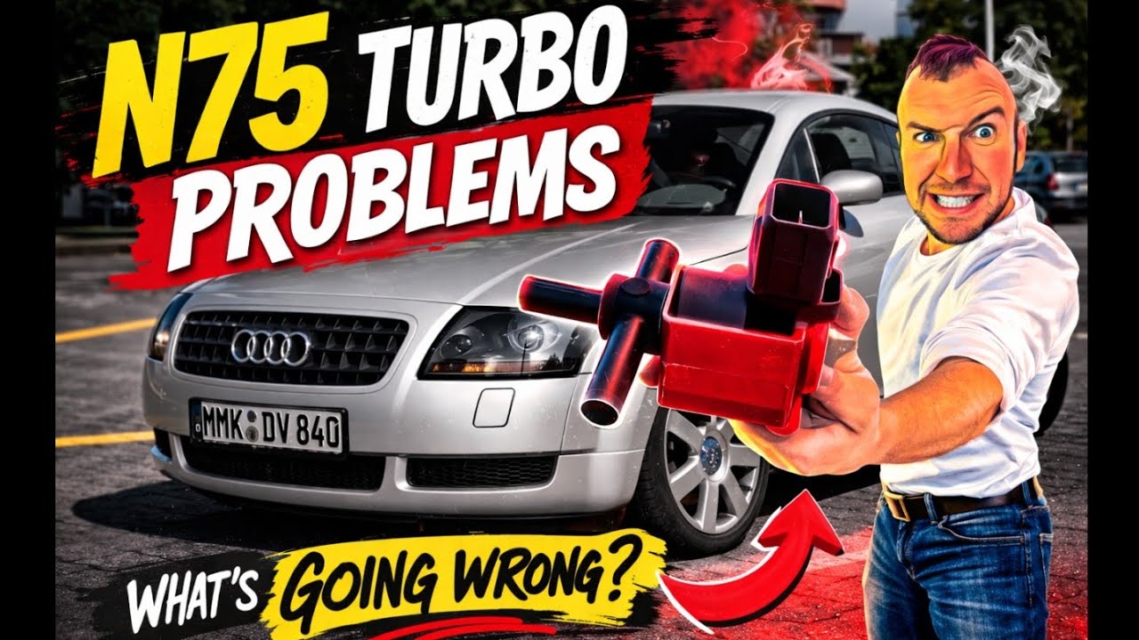 Решение проблемы с турбонаддувом Audi TT Mk1 – объяснение и ремонт клапана N75!