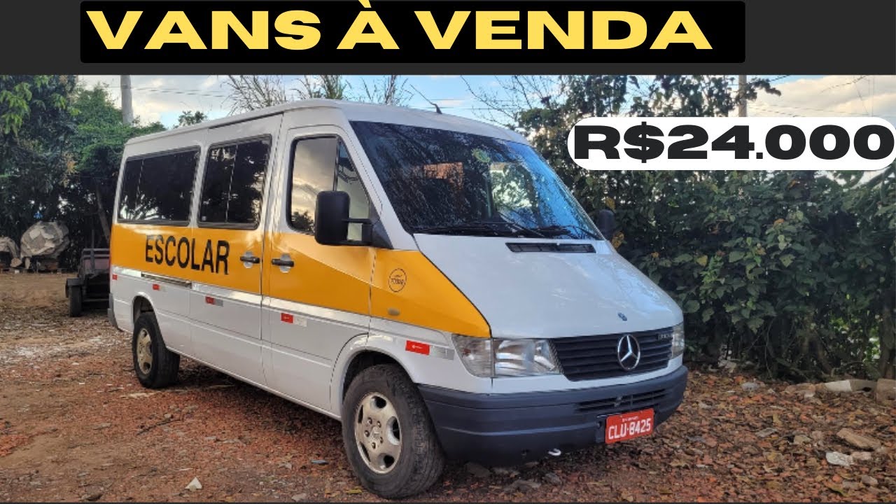 VANS À VENDA A PARTIR DE DE R$24.000