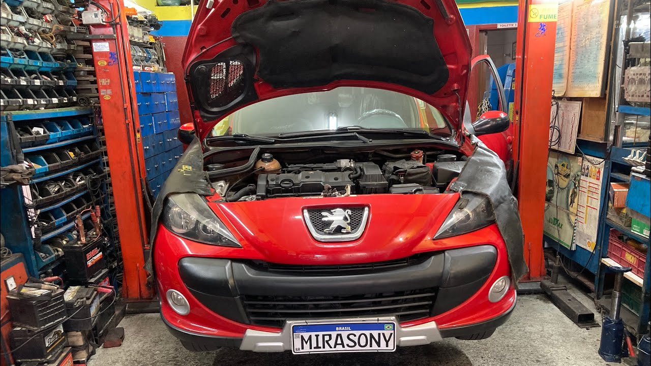 Peugeot 207 1.6 16V falhando na partida e com dificuldade de pegar