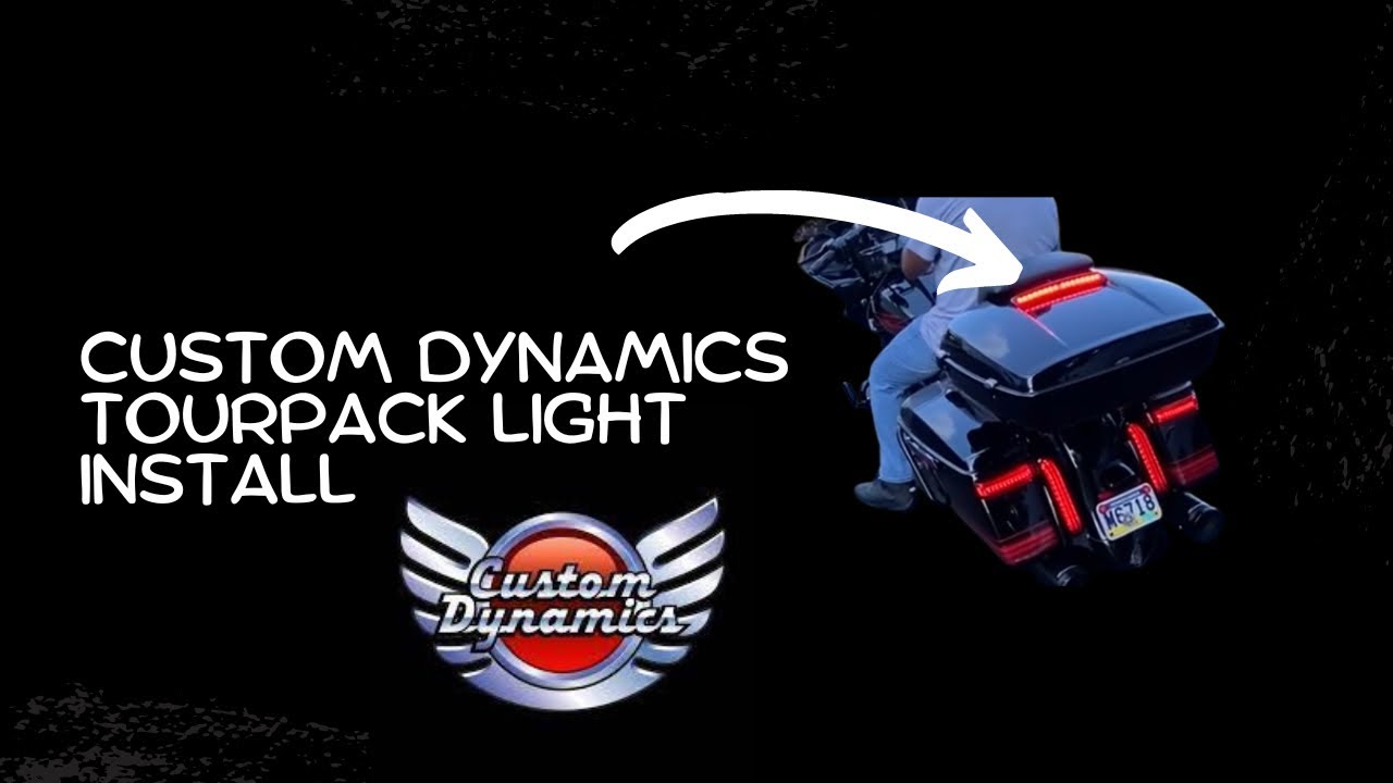 Custom Dynamics Tourpack LED Light Install