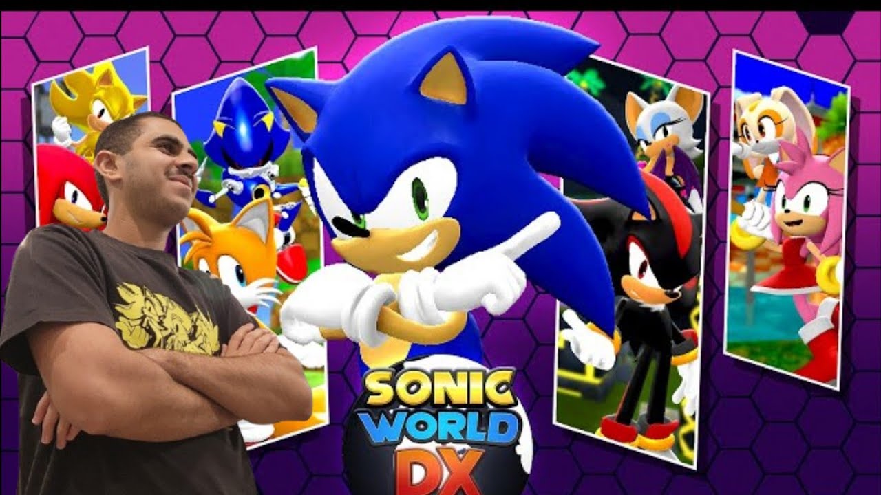 Sonic World DX العبة الي عندي ذكريات لين الحين اسطورية