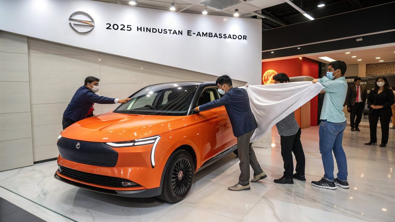 2025 Hindustan E-Ambassador REVEALED! ⚡ This Electric Legend Will Leave You Speechless! 🔋🇮🇳