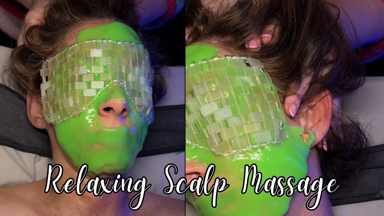 Scalp Massage ASMR | Relaxing, Low Light