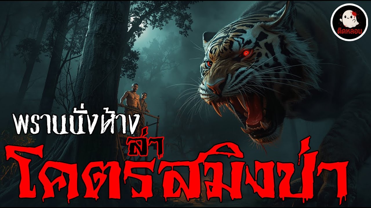 ติดหลอน สองพรานนั่งห้างล่าเสือสมิงดุป่าเทพา