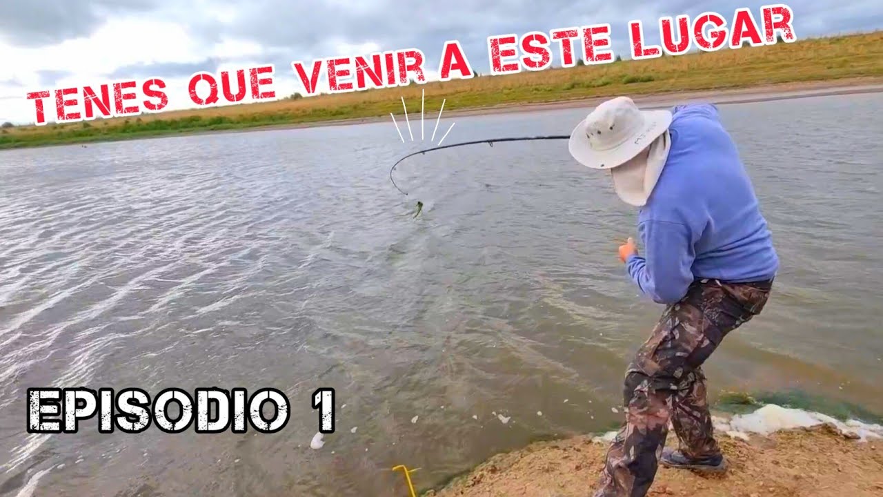 Pesca y aventuras sobre el rio salado por ruta 41 General Belgrano, lleno de carpas y mas / MJ-PESCA
