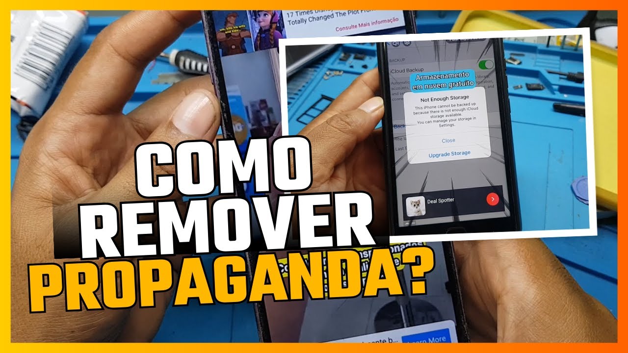 Como tirar  Vírus anúncio que aparece na tela do celular .