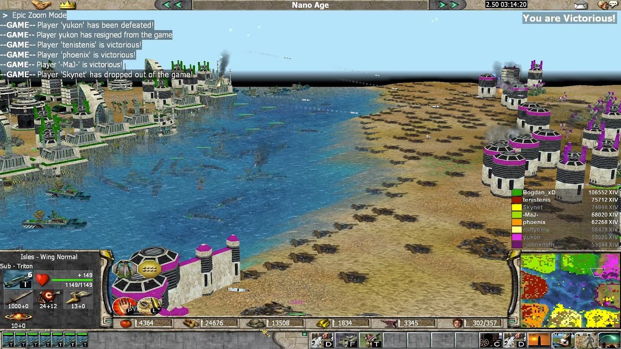 Empire Earth | Islands | &-Maj- vs yukon&alsaad | A good win