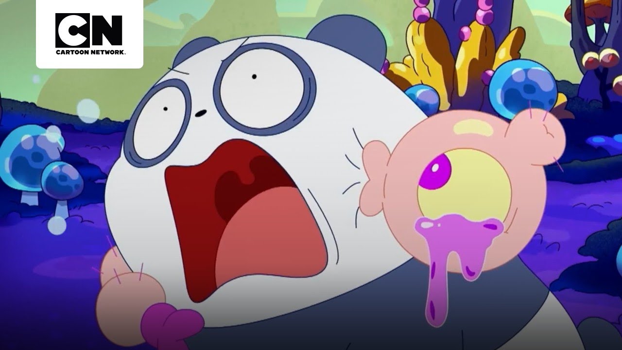 UN VERME ALIENÍGENA NO CORPO DO PANDA | URSOS SEM CURSO | CARTOON NETWORK