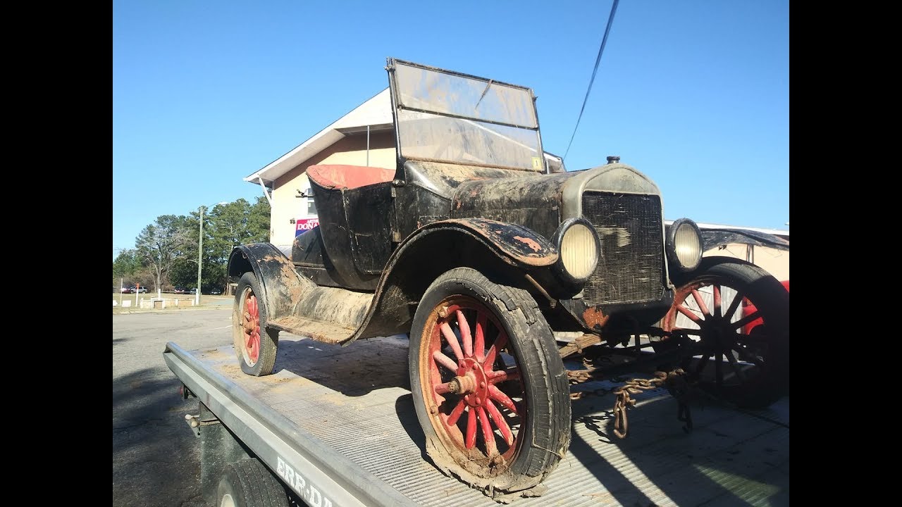 BARN FIND RESCUE MODEL T ROADSTER