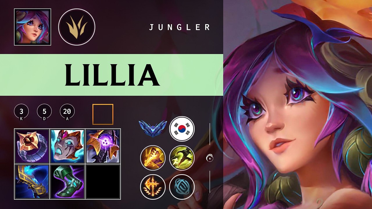Lillia Jungle vs Sylas - KR Diamond Patch 26.03