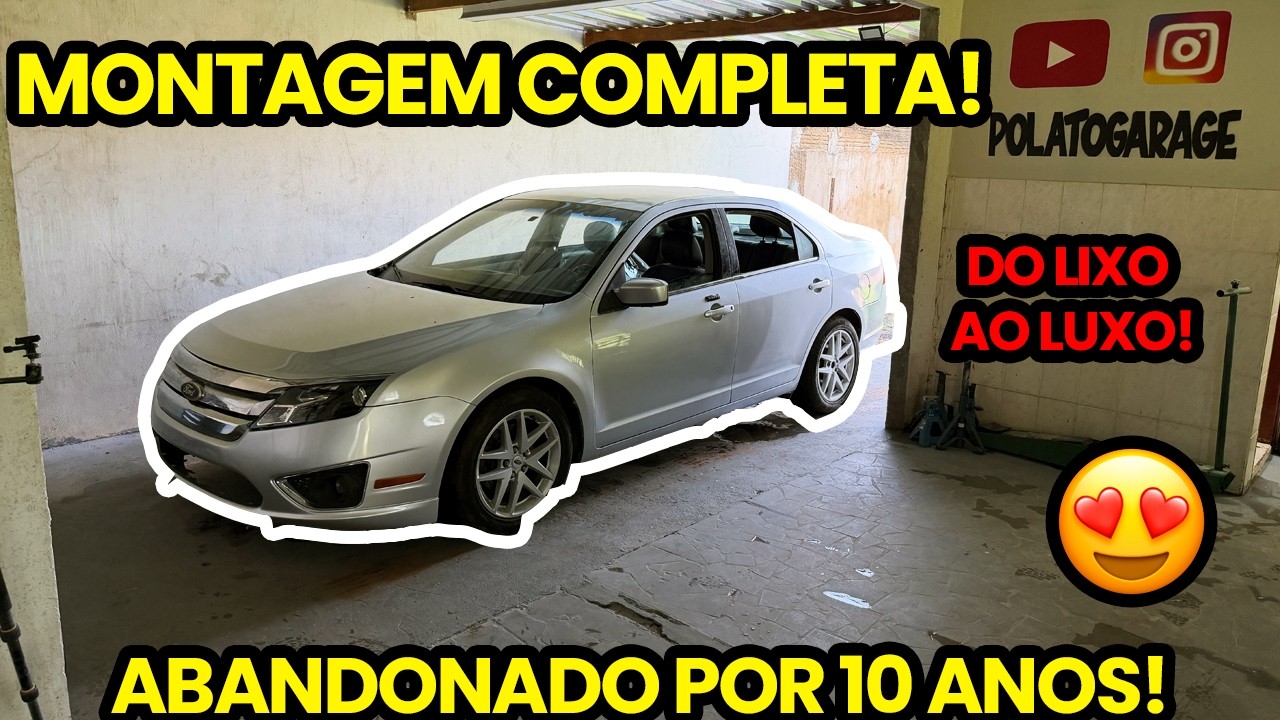 😍 MONTAMOS O FUSION DE LEILÃO! | ABANDONADO POR 10 ANOS NO PÁTIO!