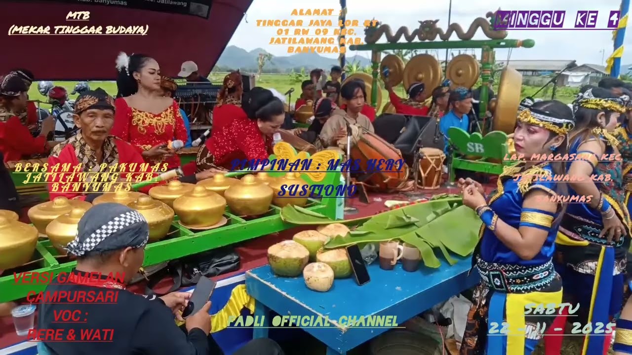 ❗❗❗CAMPUR SARI VERSI GAMELAN BERSAMA GRUP EBEG MTB (MEKAR TINGGAR BUDAYA)❗❗❗
