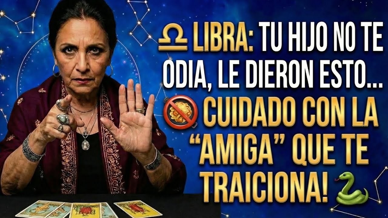 ♎ LIBRA: TU HIJO NO TE ODIA, LE DIERON ESTO... 🥘🚫 ¡CUIDADO CON LA 