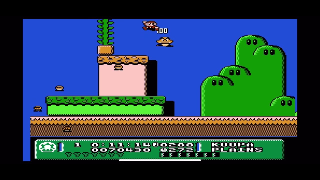 Playing Mario Adventure World 1 ROM Hack