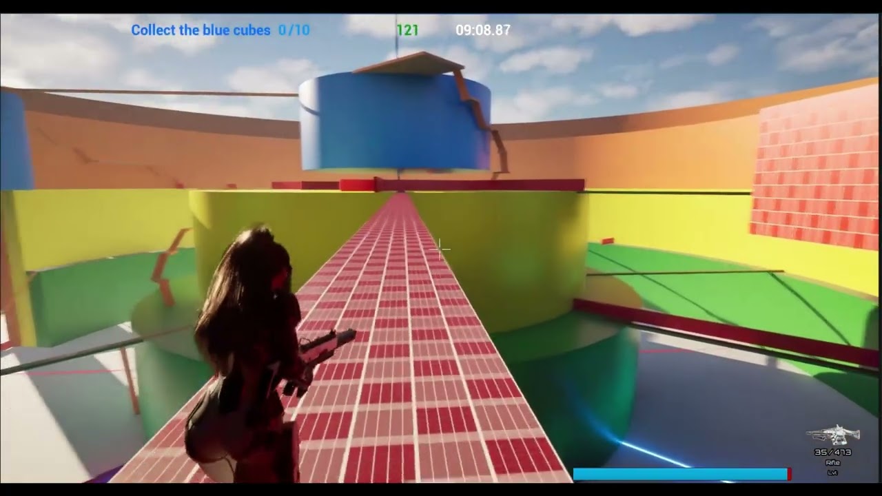 Создание уровня для игры в Unreal Engine 5.6 Level 0-1-5