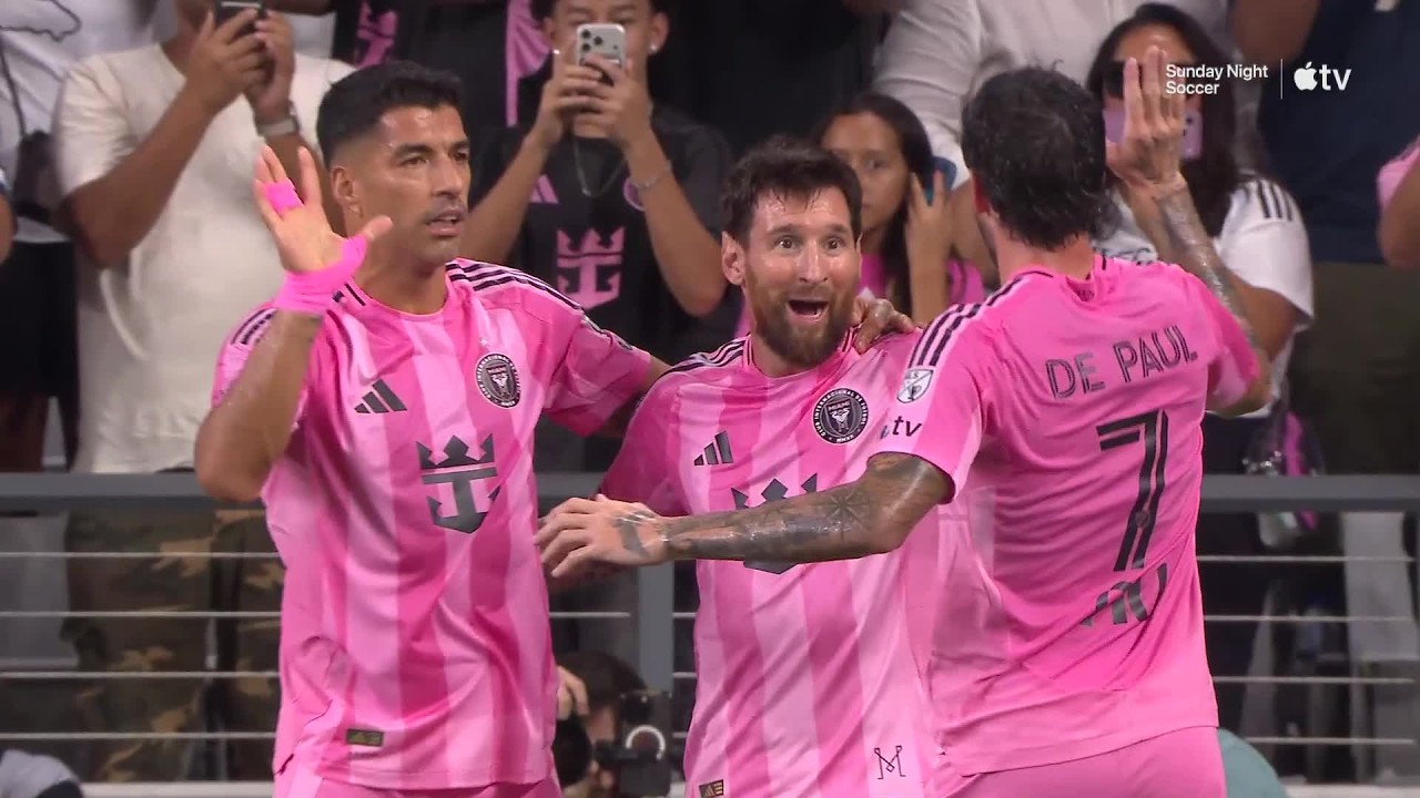 &iexcl;Golazo de tiro libre de Leo Messi vs. San Diego!