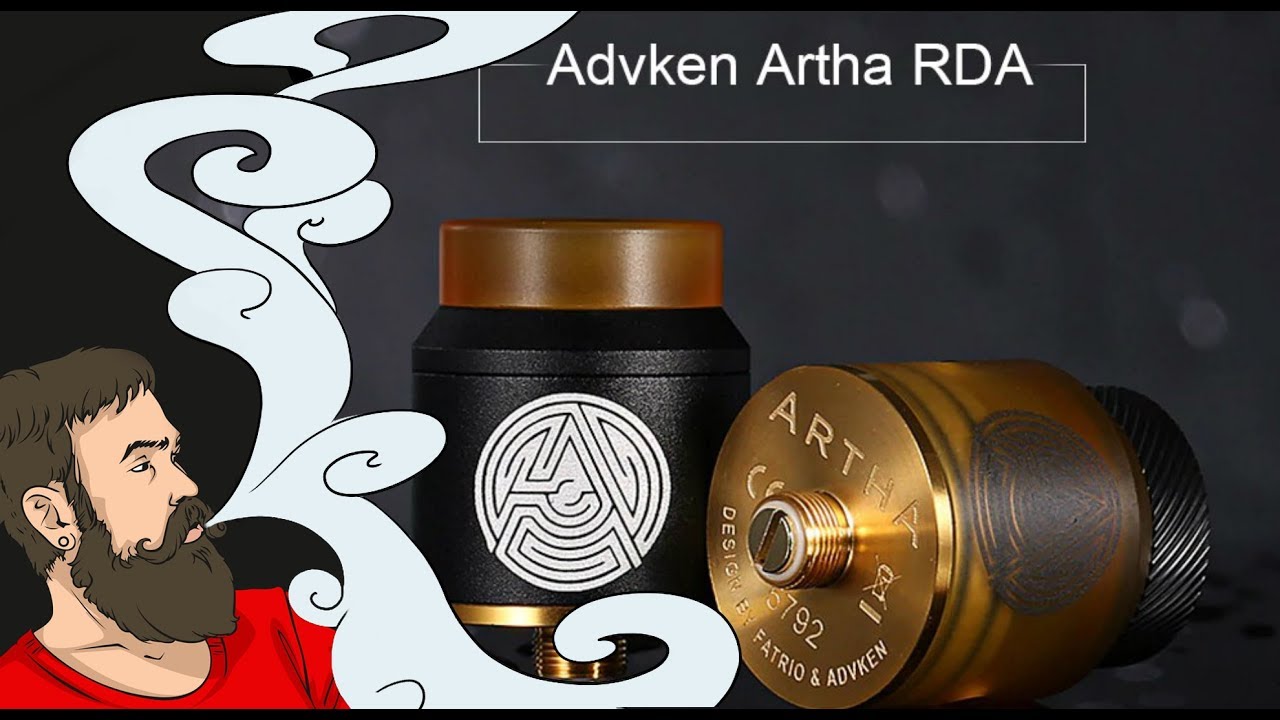 Vape обзор №220. Advken Artha RDA Прям очень....