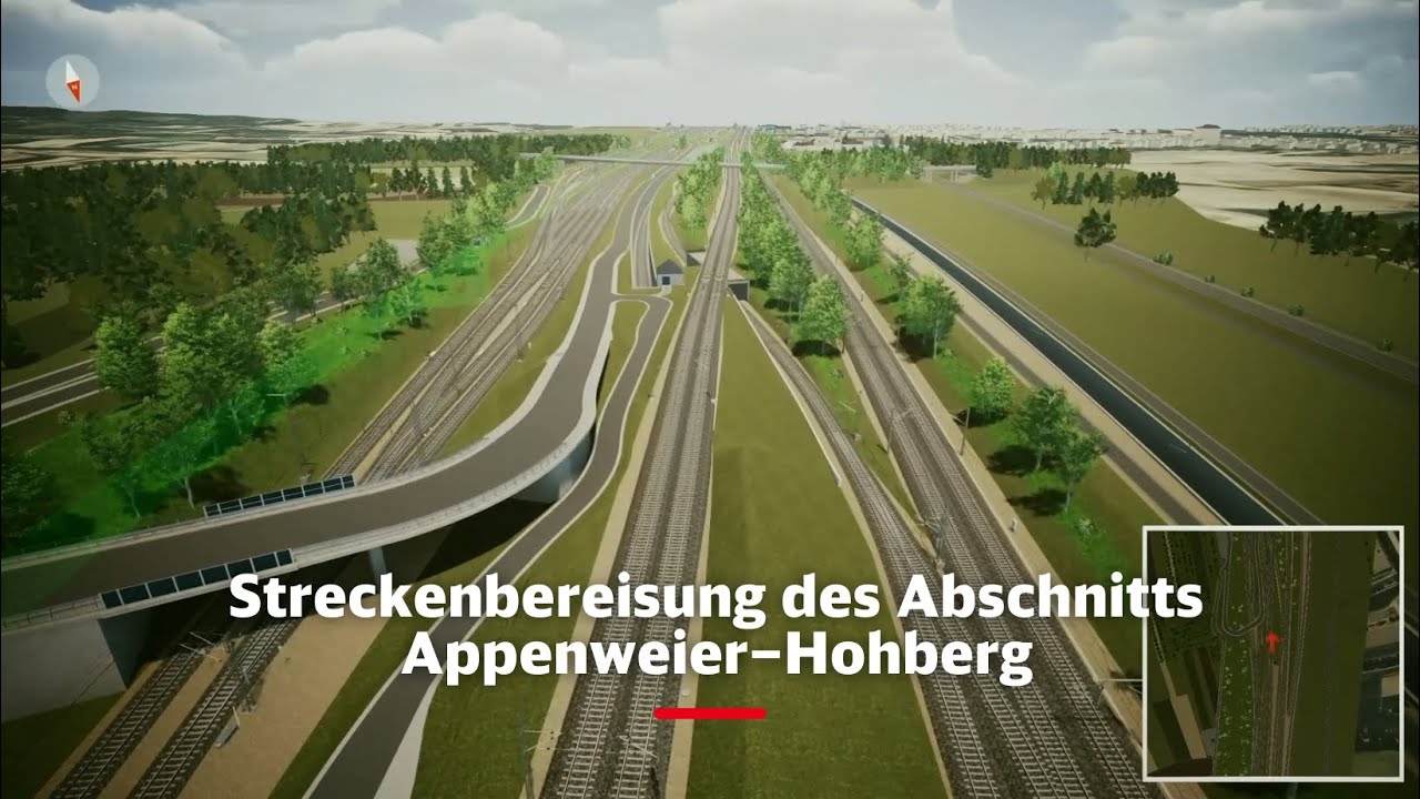 Streckenbereisung des Abschnitts von Appenweier bis Hohberg