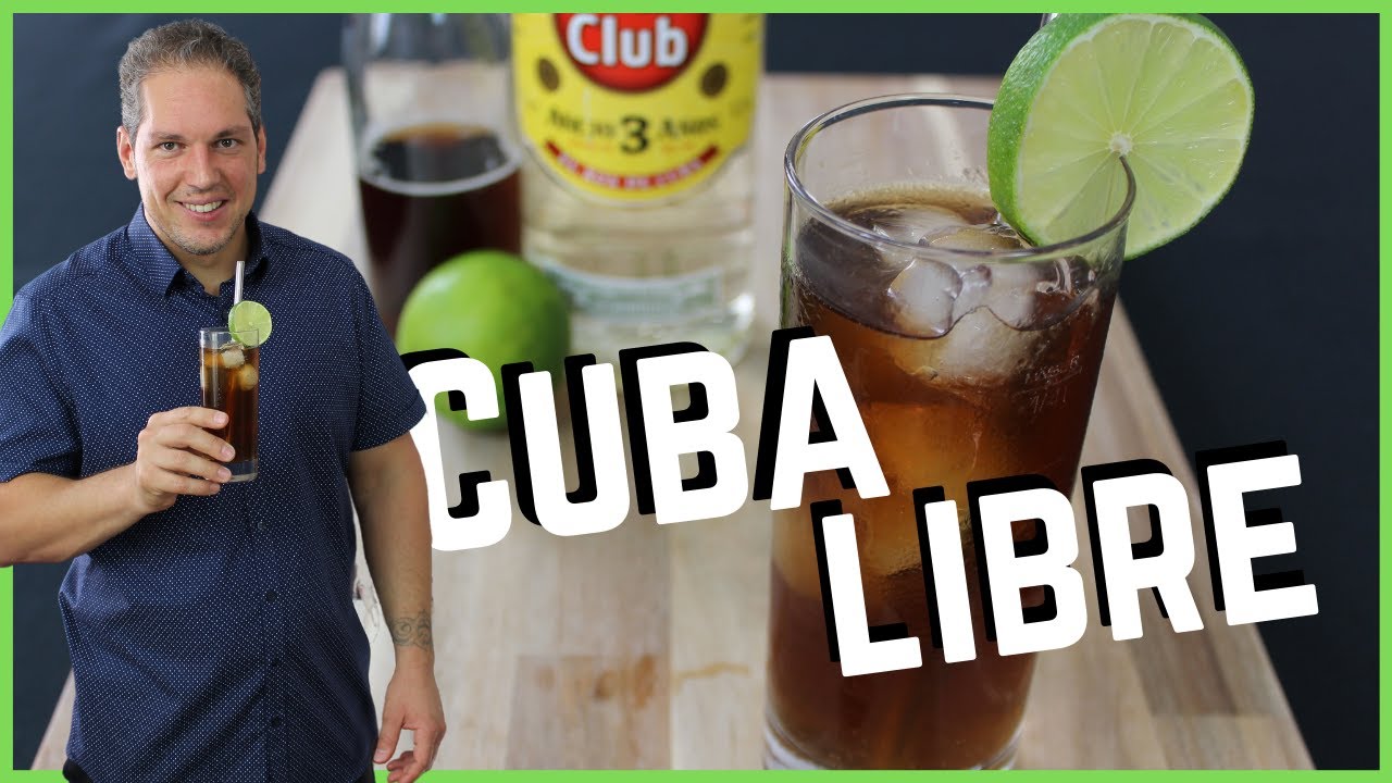 Der Cuba Libre Cocktail,  einfache Cuba Libre Cocktail Zubereitung. Ein Cocktail mit Rum