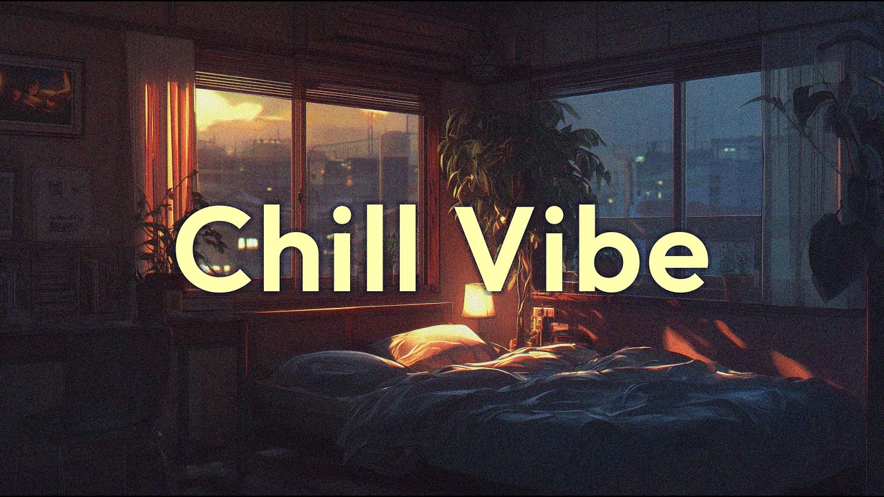 Chill Vibe — Cozy Night Rain & Soft Piano Lofi | Relax, Sleep, Study