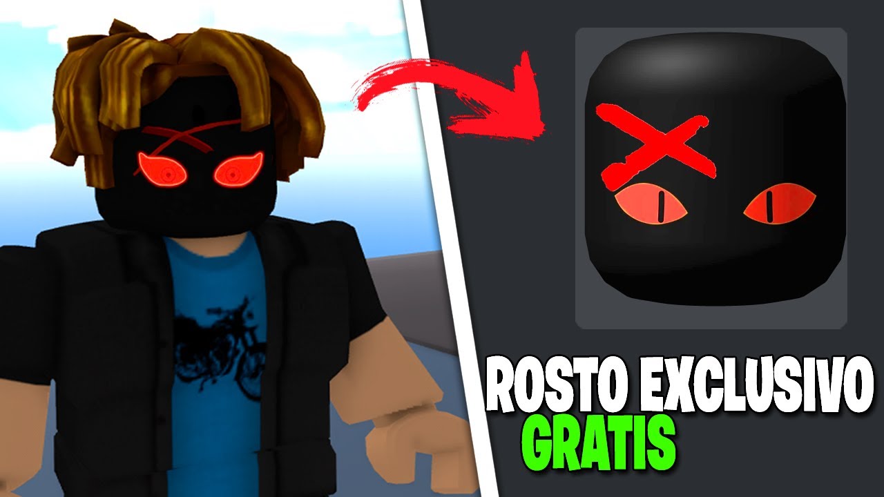 CHEGOU NOVO ROSTO GRÁTIS EXCLUSIVO AGORA no ROBLOX! *Corre*