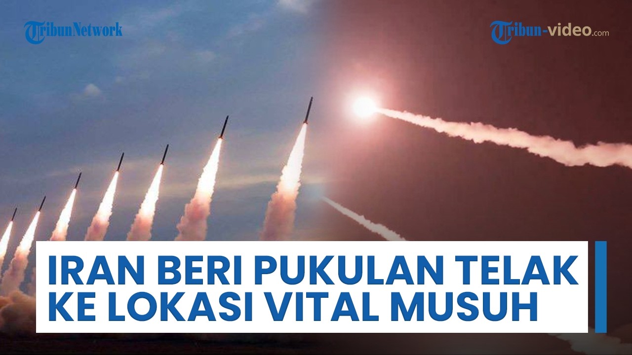Iran Beri Pukulan Telak & Berat ke Beberapa Lokasi Vital Musuh, Pangkalan & Pusat Strategis Digempur