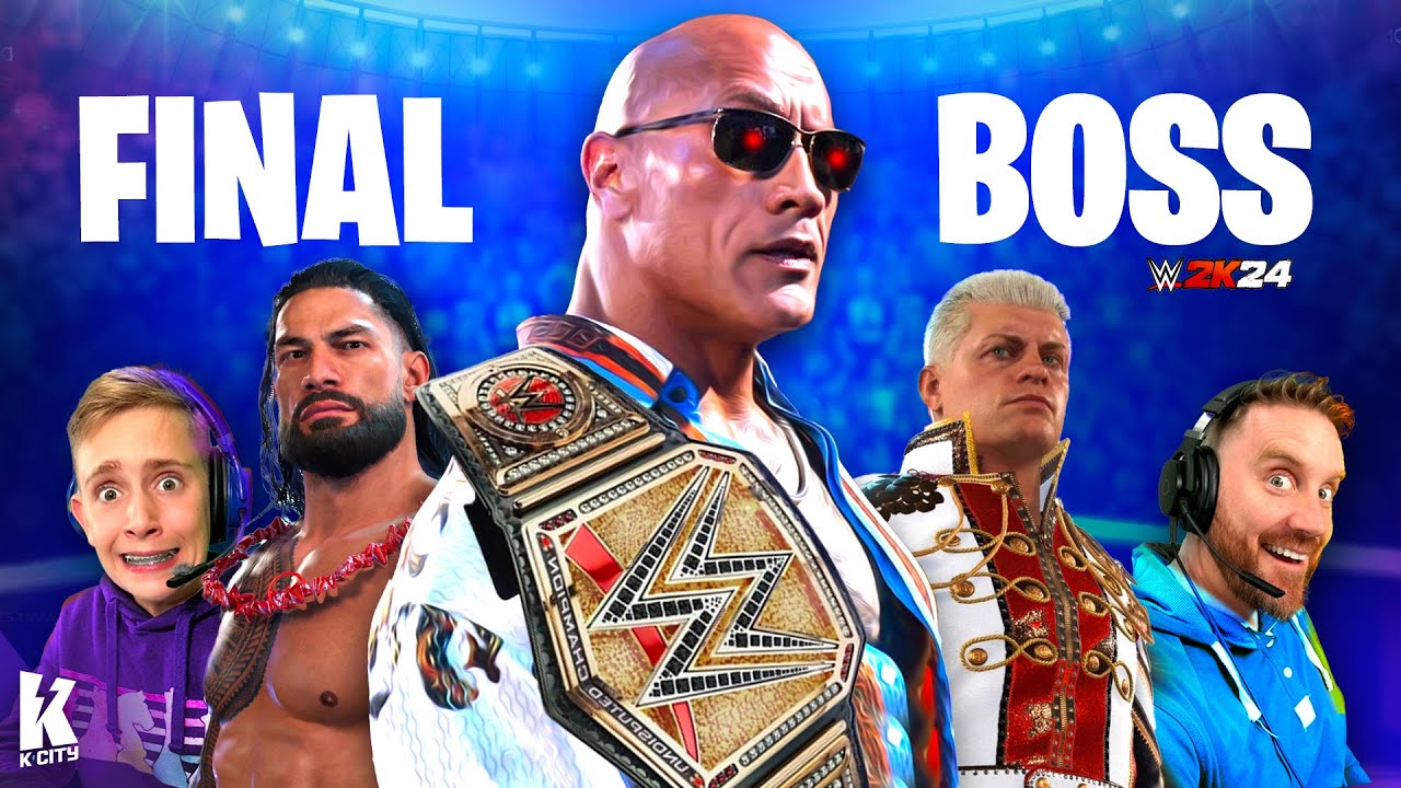 The FINAL BOSS Challenge in WWE 2k24 (WrestleMania 40 Prediction)