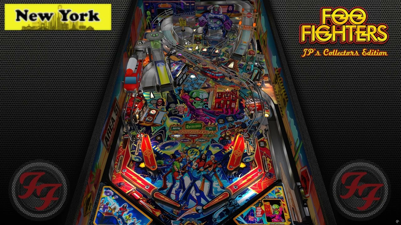 JPs Foo Fighters 0.5.0 (beta) - Pinball VPX