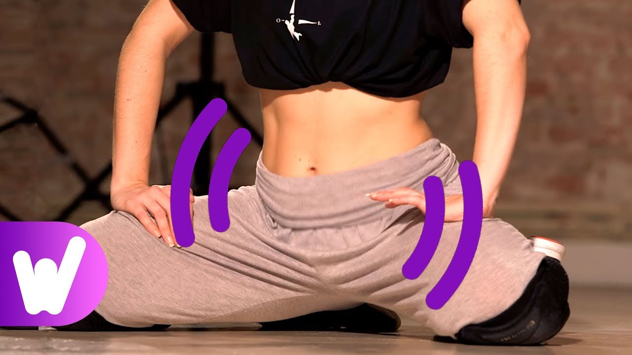 ¡Paso de Twerk! Círculos de cadera en el suelo