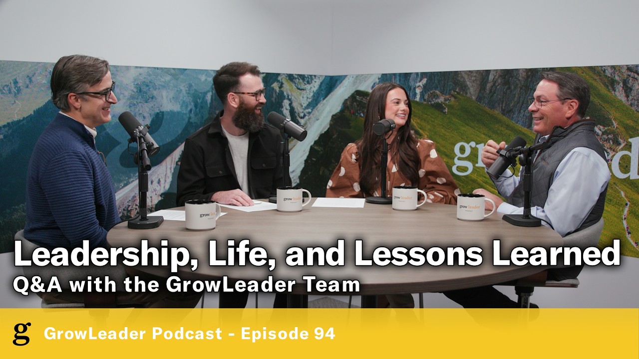 94 | Лидерство, жизнь и извлеченные уроки - Вопросы и ответы с командой GrowLeader - Крис Ходжес