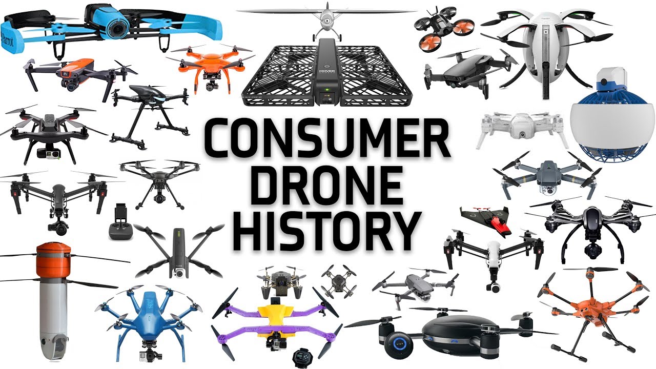 7 Years Of Consumer Drone History (2012-2019)