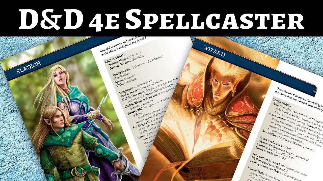 Чародей Страны Фей: создание эладринского волшебника в D&D 4e