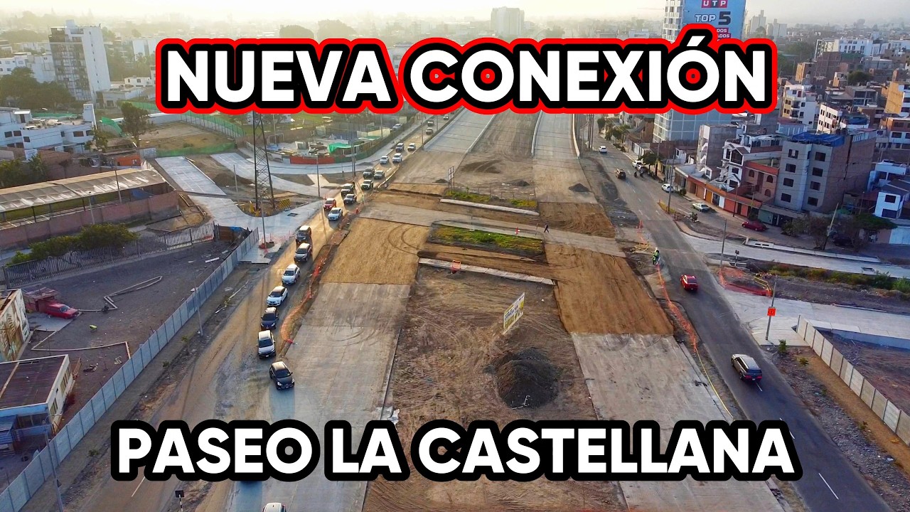 🚧 CONEXIÓN DE PASEO LA CASTELLANA CON LA VÍA EXPRESA SUR | Avances febrero 2026