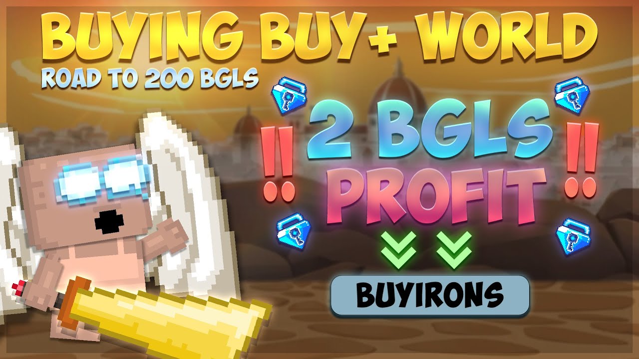 19 BGL TO 23 BGL Real Quick | Buy/Sell Profitable World | Road to 200 BGLs | GrowTopia