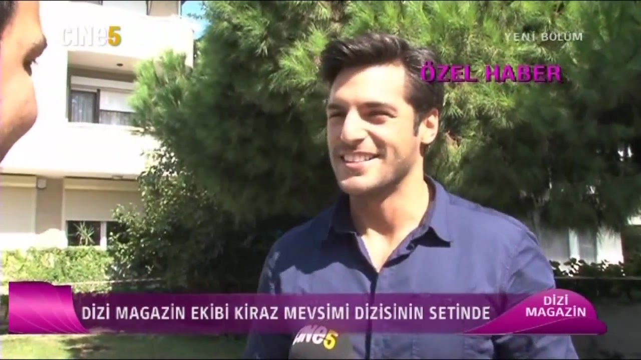 Serkan Çayoğlu | Dizi Magazin | Kiraz Mevsimi dizi setinden röportajlar