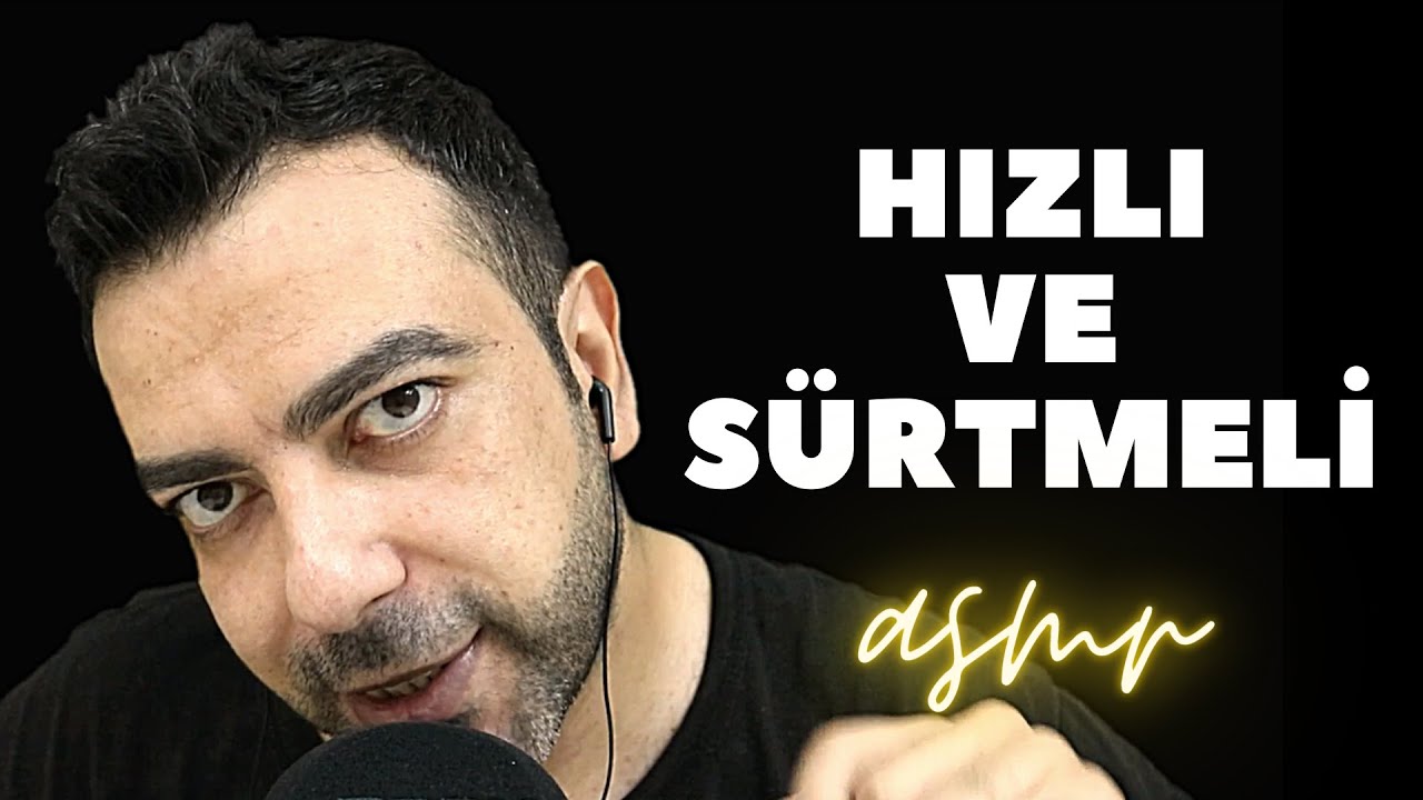 ASMR | HIZLI VE SÜRTMELİ EL KOL HAREKETLERİ