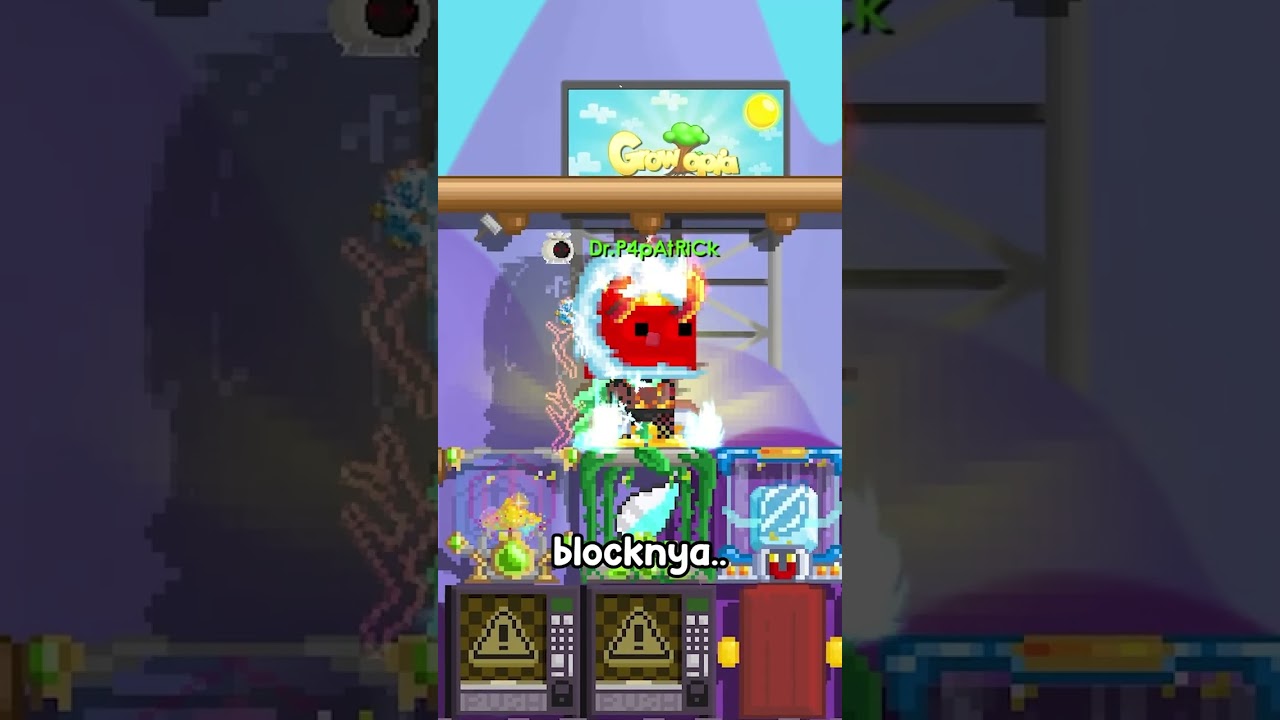 GACHA CRYSTAL BLOCK #growtopia #shorts