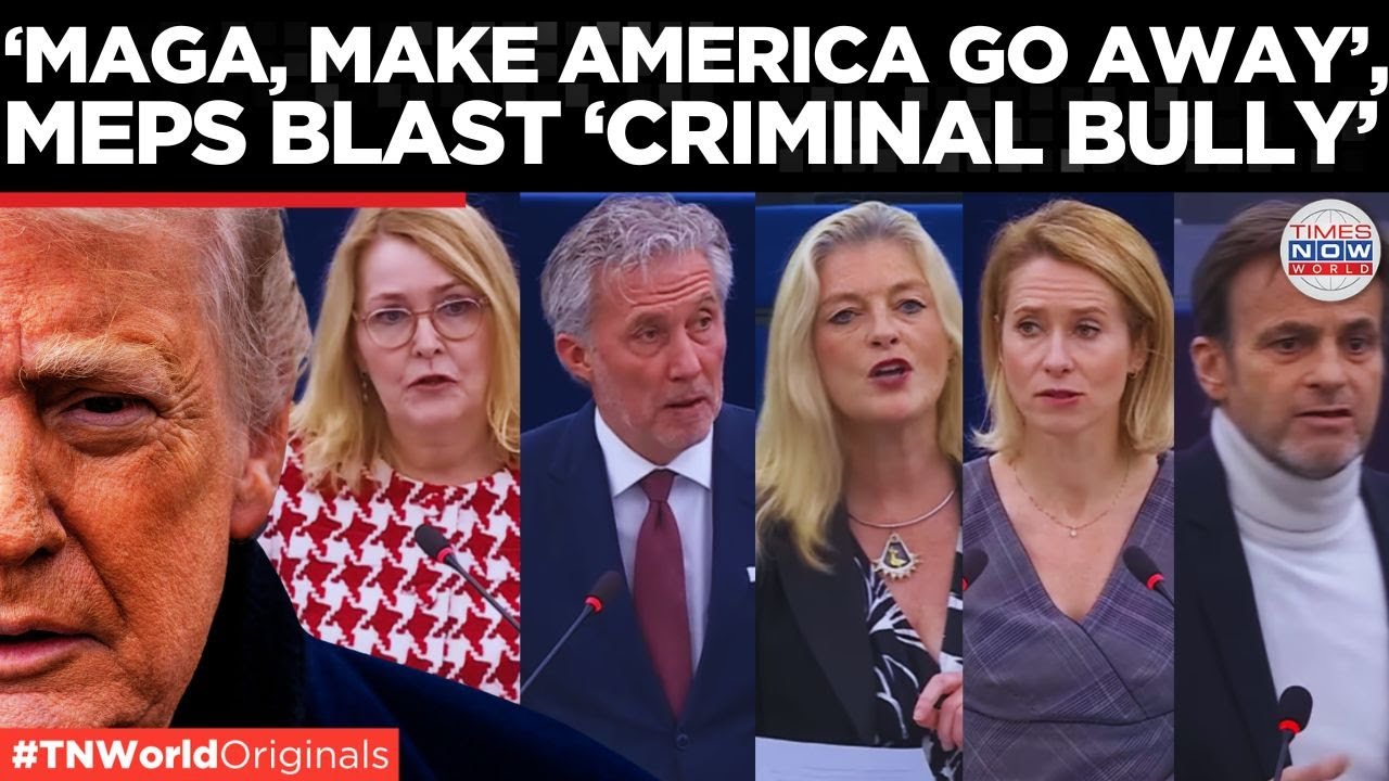 WATCH: EU Parliament Calls Trump a Bully in Greenland Sovereignty Clash | Times Now World