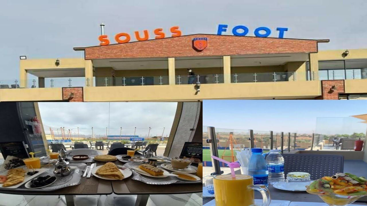 خرجة مع العائلة♥️فضاء #سوس_فوت souss_foot# #مركب_رياضي_ترفيهي اولاد برحيل اقليم تارودانت