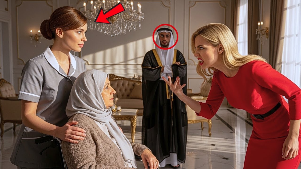 ARABSKI MILIARDER ZASKAKUJE SPRZĄTACZKĘ BRONIĄCĄ SWOJĄ NIEPEŁNOSPRAWĄ MATKĘ PRZED ŻONĄ - A POWÓD BYL
