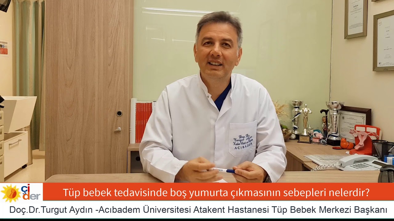 Tüp bebek tedavisinde boş yumurta çıkmasının sebepleri. Doç.Dr.Turgut Aydın