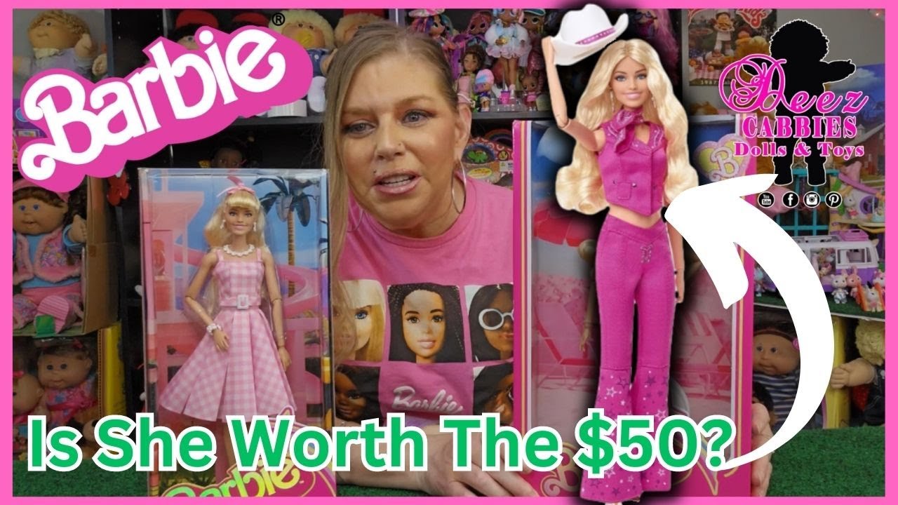 Barbie The Movie dolls Perfect Day Barbie and Western Barbie | Why are they priced so differently?