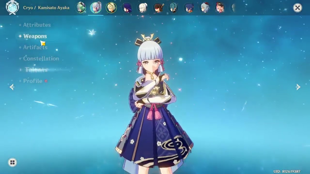 Ayaka 4pc EoSF x Sac Sword Meme Build