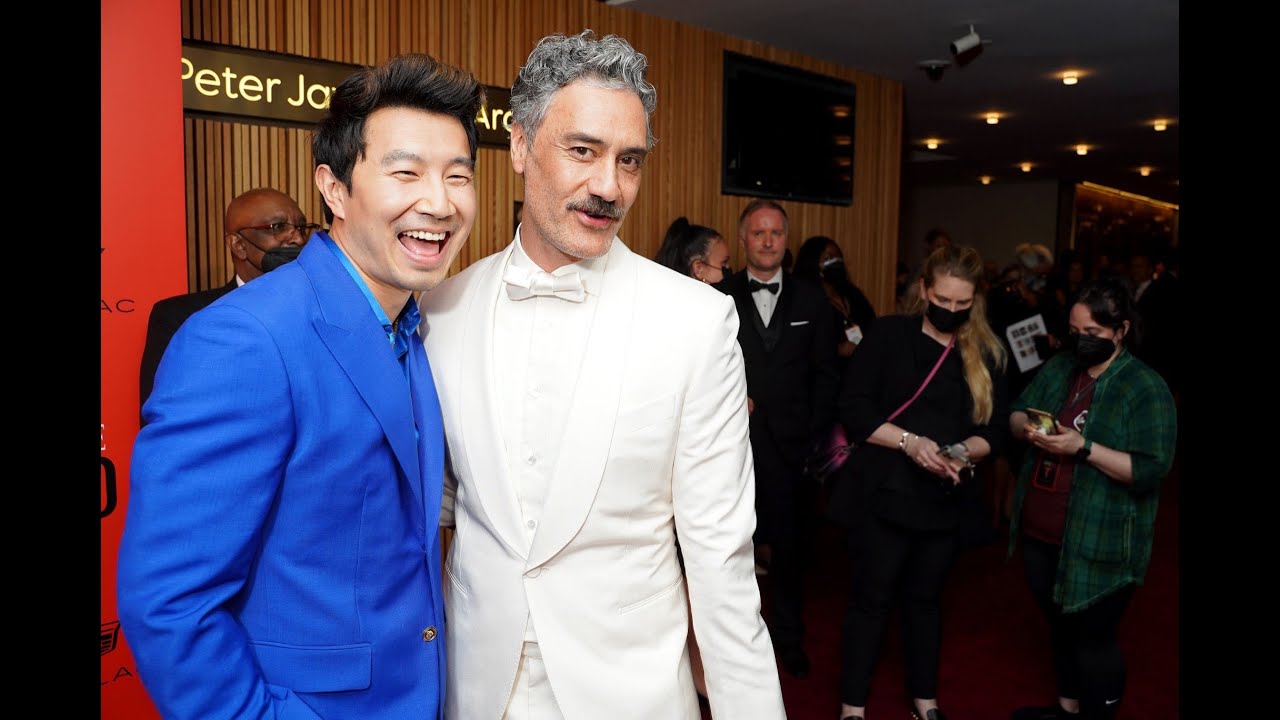 Taika Waititi and Simu Liu attending the #TIME100 Gala #shorts
