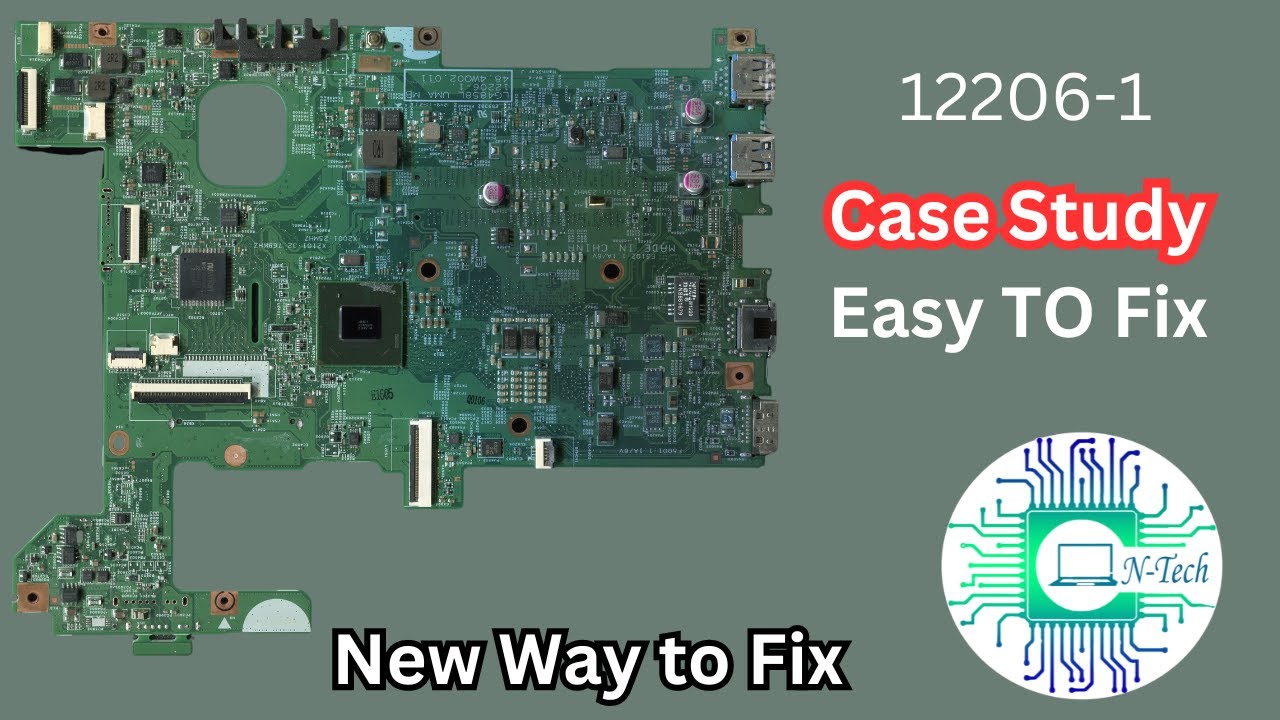 12206-1 No Power Solution#lenovo g580 b580 lg4858l no power#Dead Laptop Repair 100%#