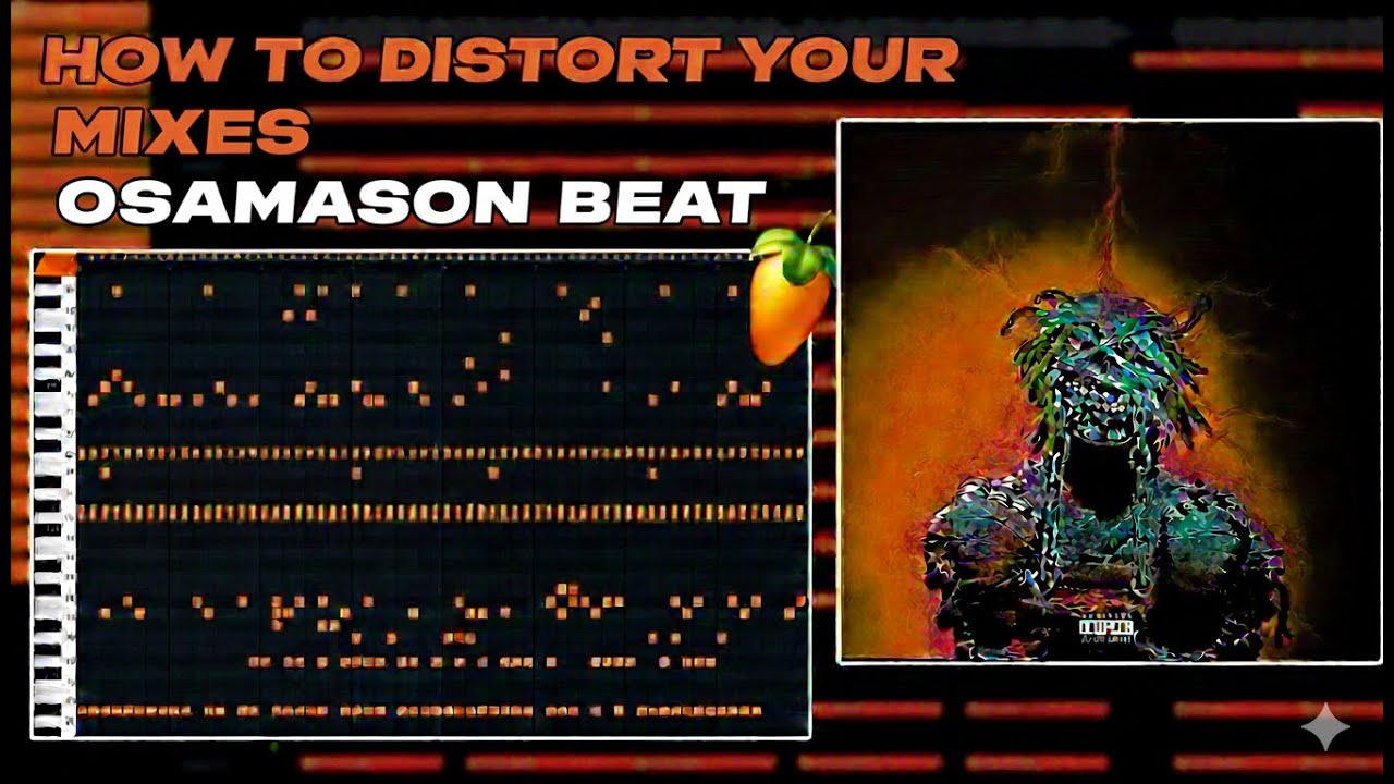 how to distort your beat mixes like osamason (FL Studio tutorial)